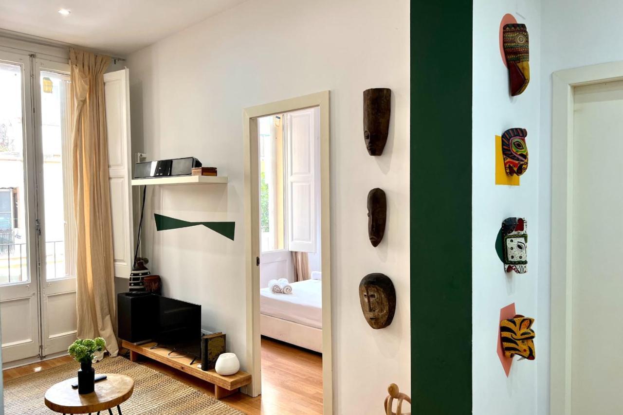 Centric 2 Bedroom With A Private Lovely Terrace Leilighet Barcelona